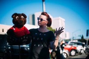 Ventriloquist Natalie Miller entertains San Diego's Homeless